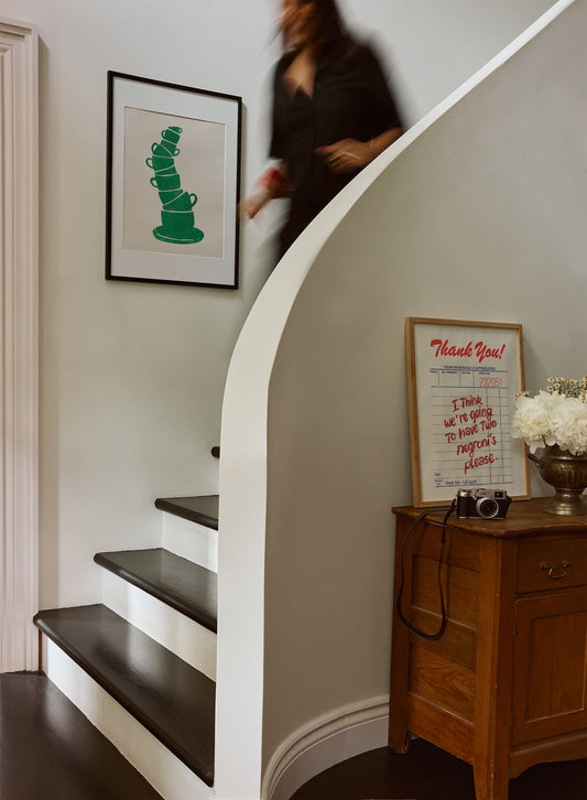 Mugs on Mugs, Poster