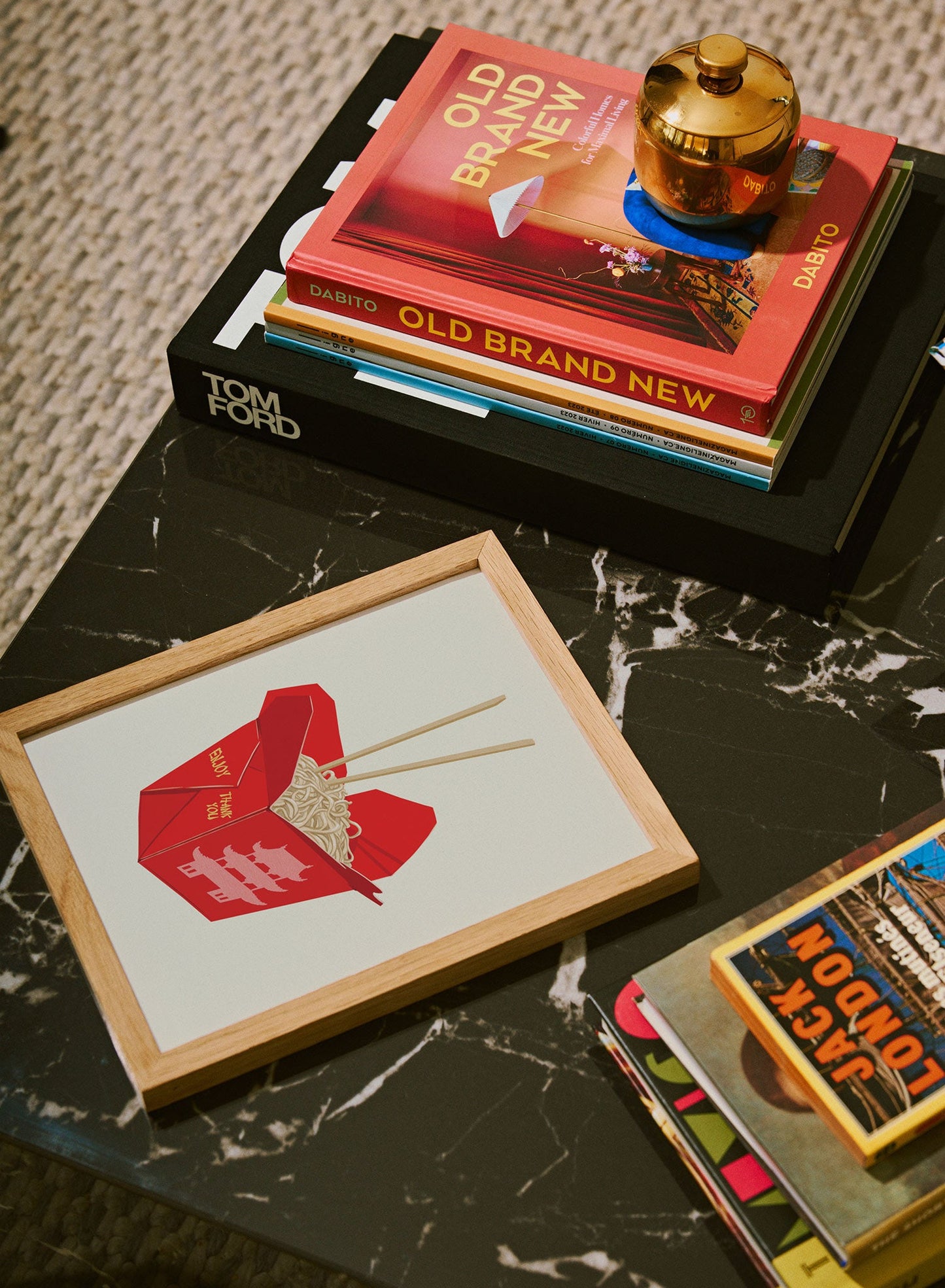 Takeout Noodles, Poster