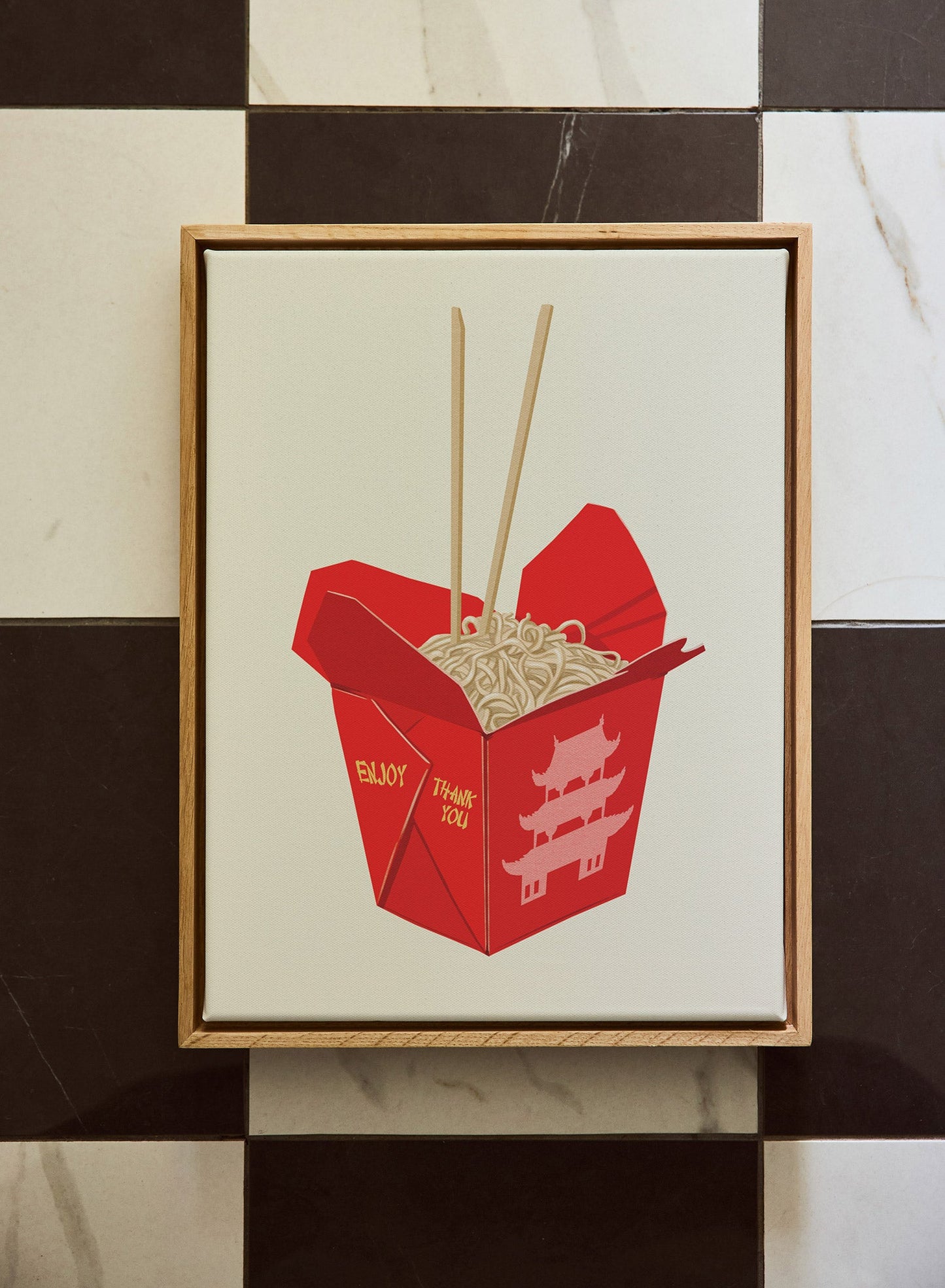 Takeout Noodles, Poster
